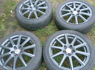 Grajewo ogłoszenia: Witam, posiadam na sprzedaż opony zimowe wraz z felgami... - zdjęcie